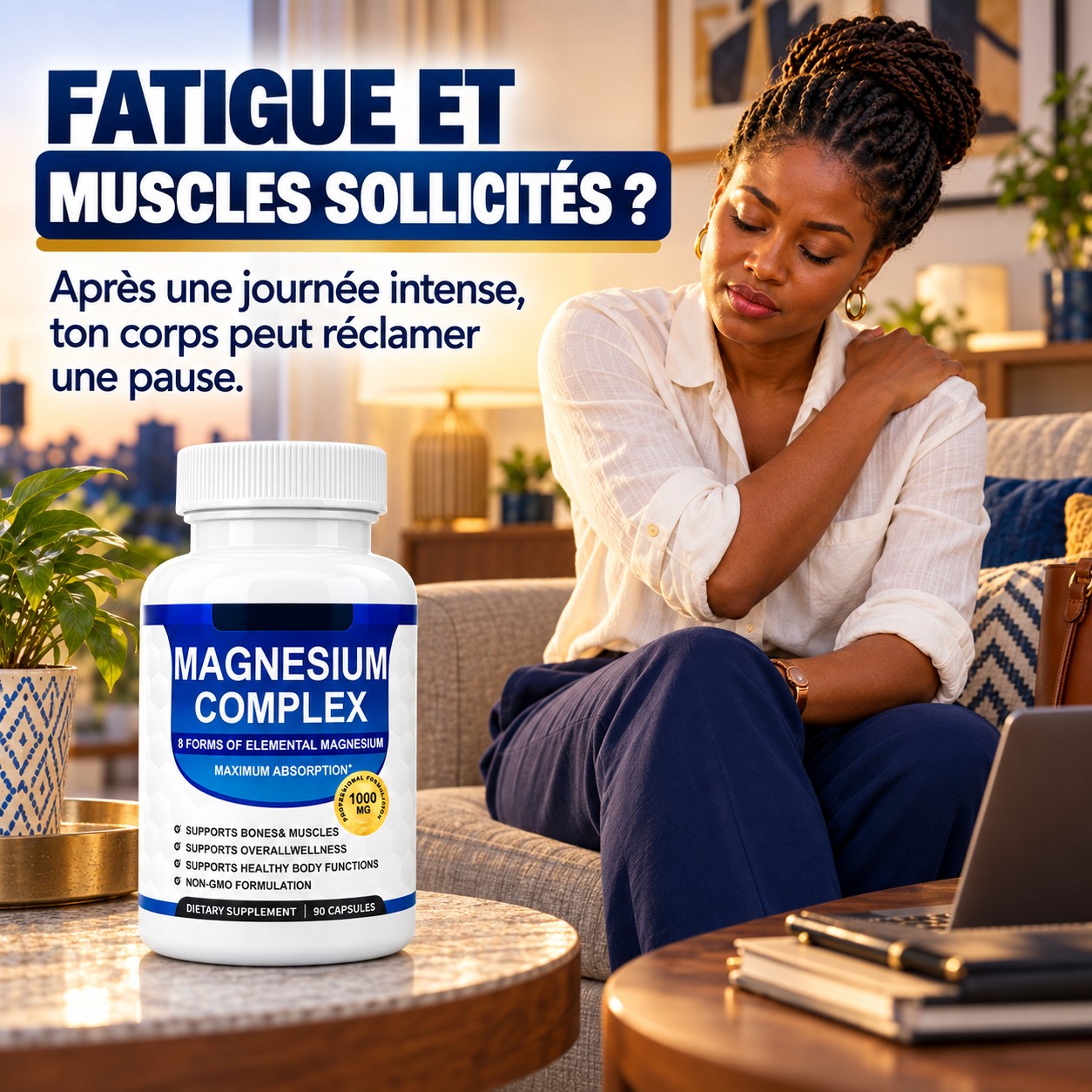 Apaisement du soir et réveil frais sans somnolence
