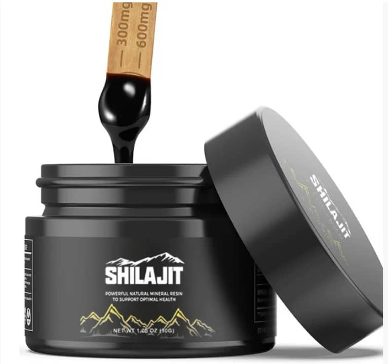 Résine de Shilajit 100% Pure — Recharge d'Énergie & Puissance Naturelle (Pot 30 g)