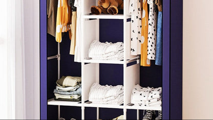 Armoire Pliable 3 Battants – Spacieuse, Élégante et Pratique !