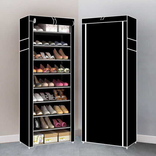 Armoire à Chaussures – 9 Étagères, Design Élégant