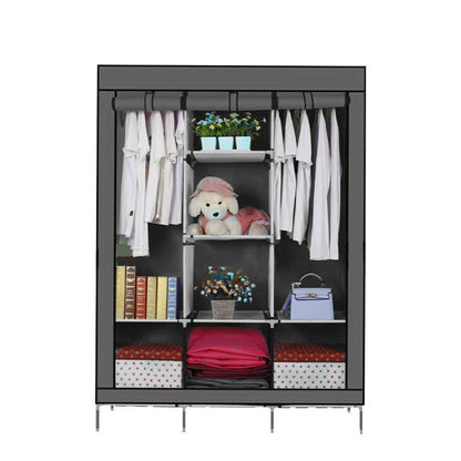 Armoire Pliable 3 Battants – Spacieuse, Élégante et Pratique !