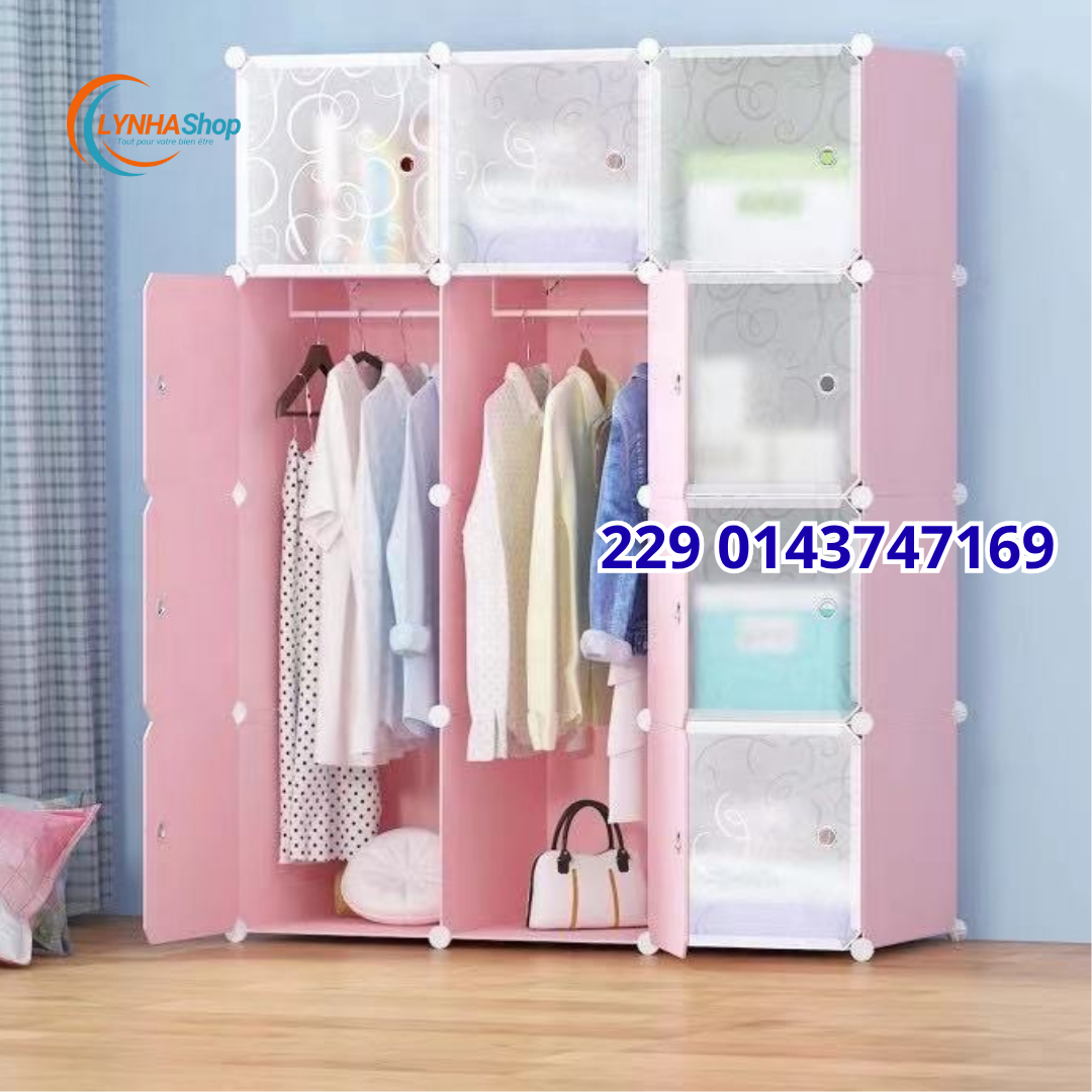 Plus de Place, Plus de Style. L'Armoire Modulable 12 Cubes sans porte chaussures Qui Réinvente Votre Rangement.