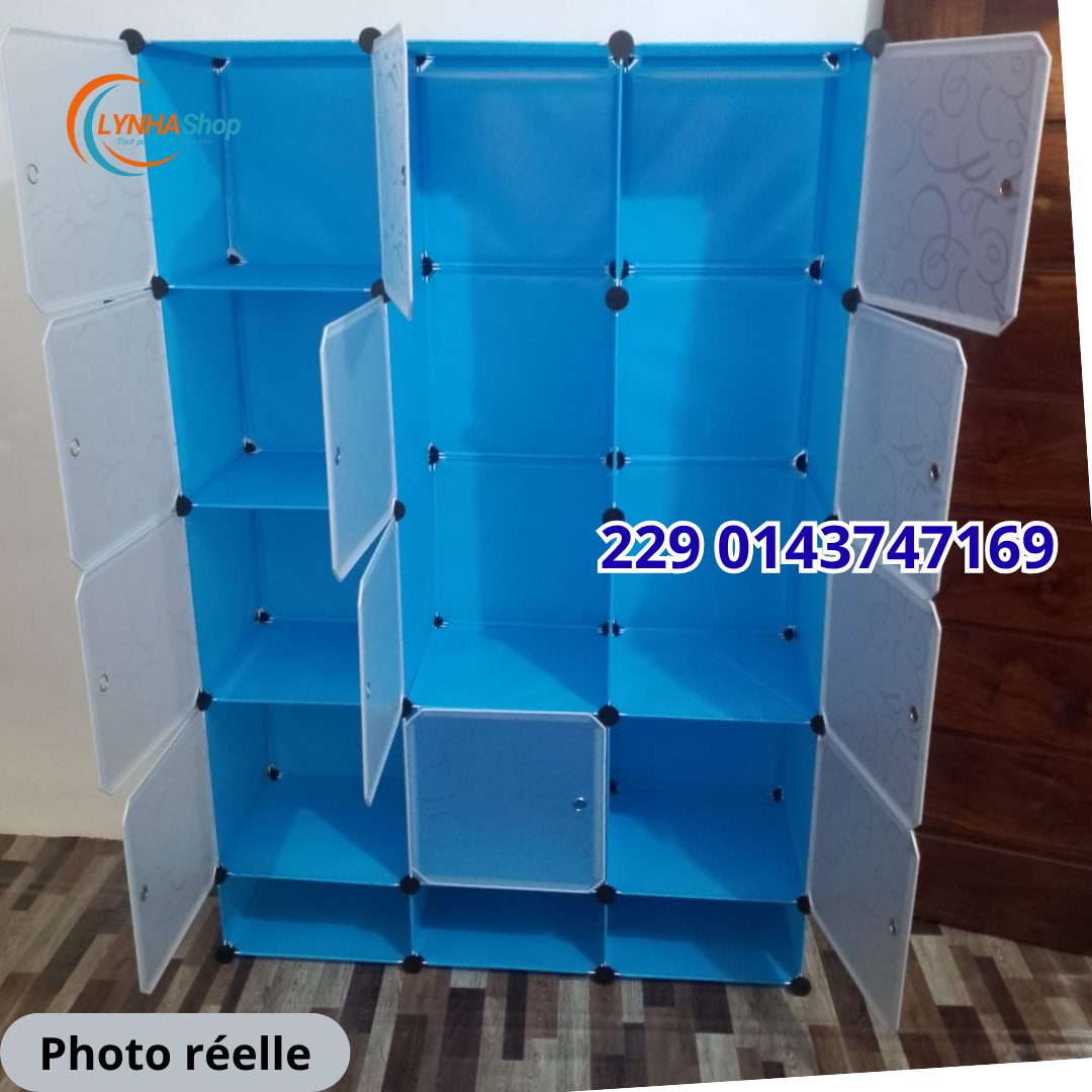 La Puissance du Rangement Intelligent : Notre Armoire 12 Cubes avec porte chaussure qui Garde Tout, Absolument Tout, à sa Place !