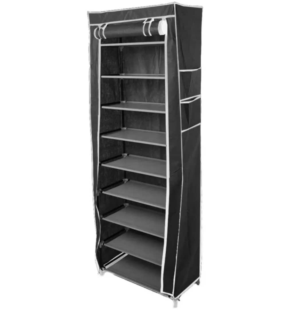 Armoire à Chaussures – 9 Étagères, Design Élégant