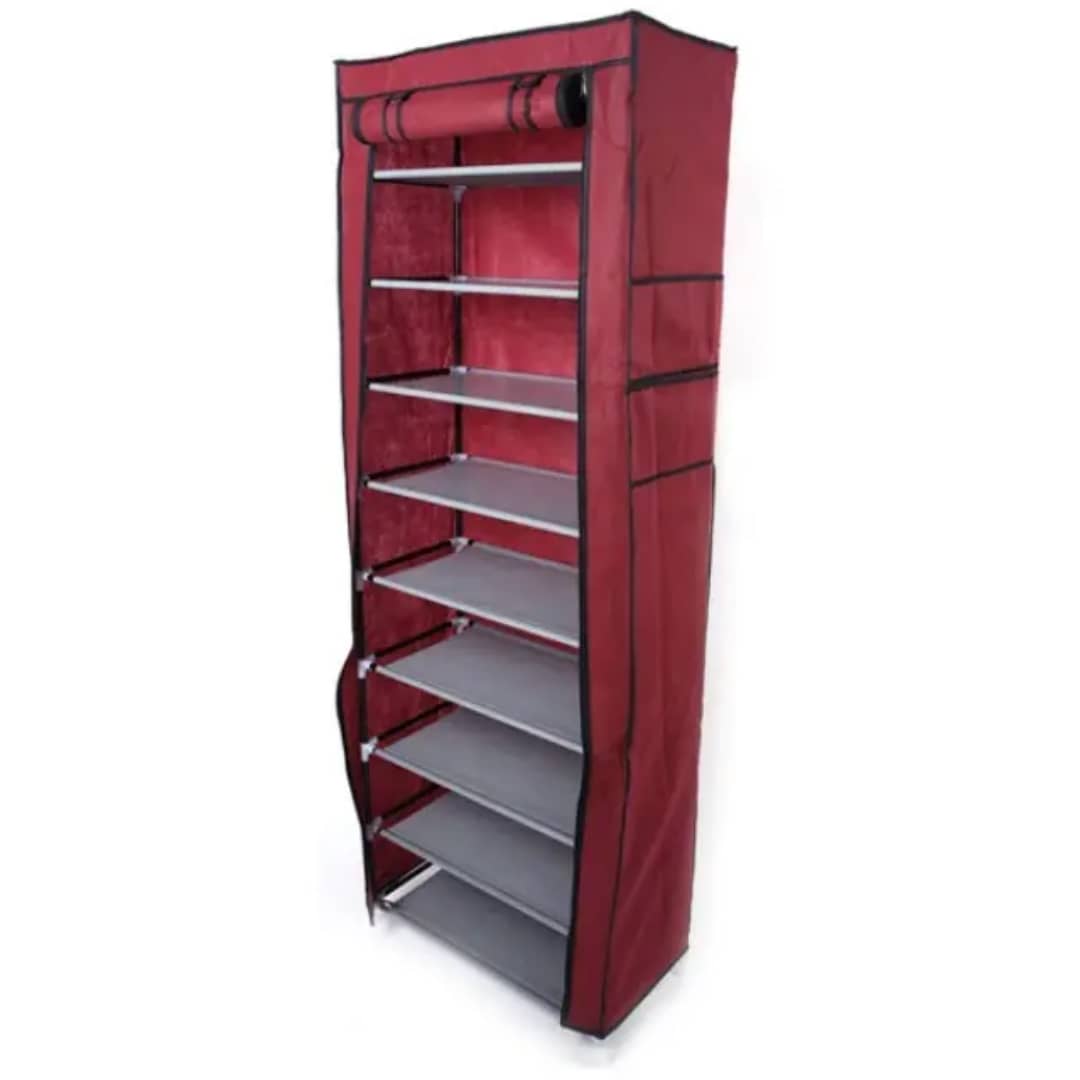 Armoire à Chaussures – 9 Étagères, Design Élégant